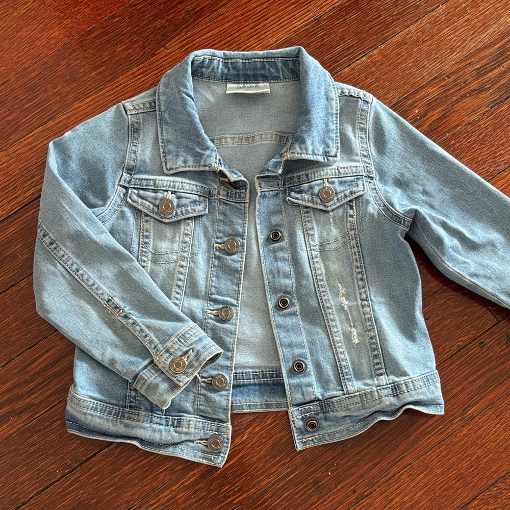 Okie Dokie Light Blue Jean Jacket